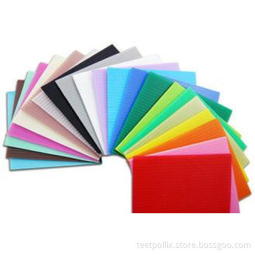 Red / Blue / White Weatherproof Pe / Pp Hollow Sheet For In